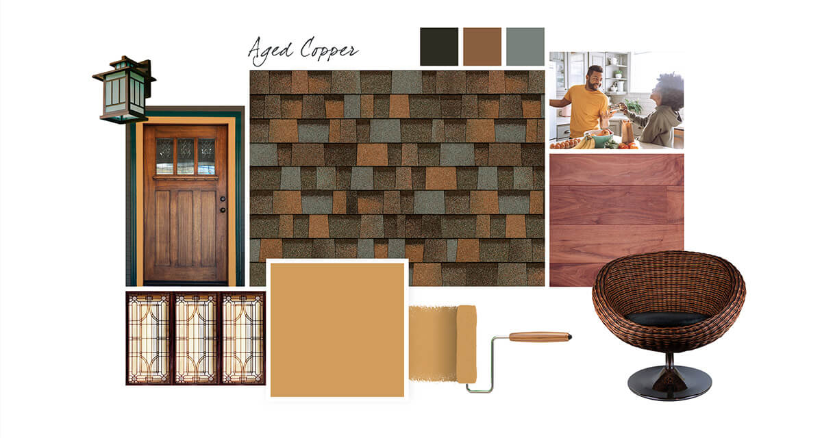 Origin Construction Design Center Owens Corning Aged Copper Butternut Desktop